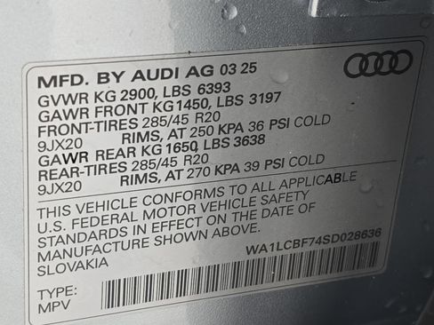 Used 2025 Audi Q7 2.0T Premium Plus w/ Premium Plus Package image 38