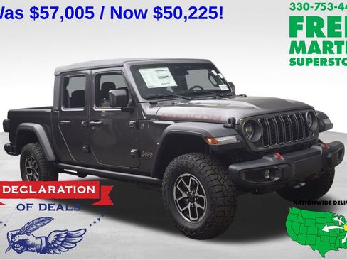 New 2026 Jeep Gladiator Rubicon w/ Steel Power Dome Hood Package AWD/4WD image 1