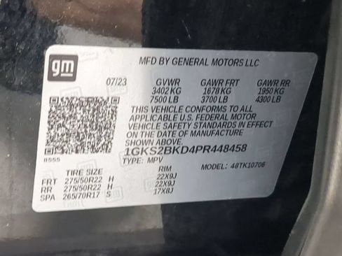 Used 2023 GMC Yukon SLT w/ SLT Premium Package AWD/4WD image 33
