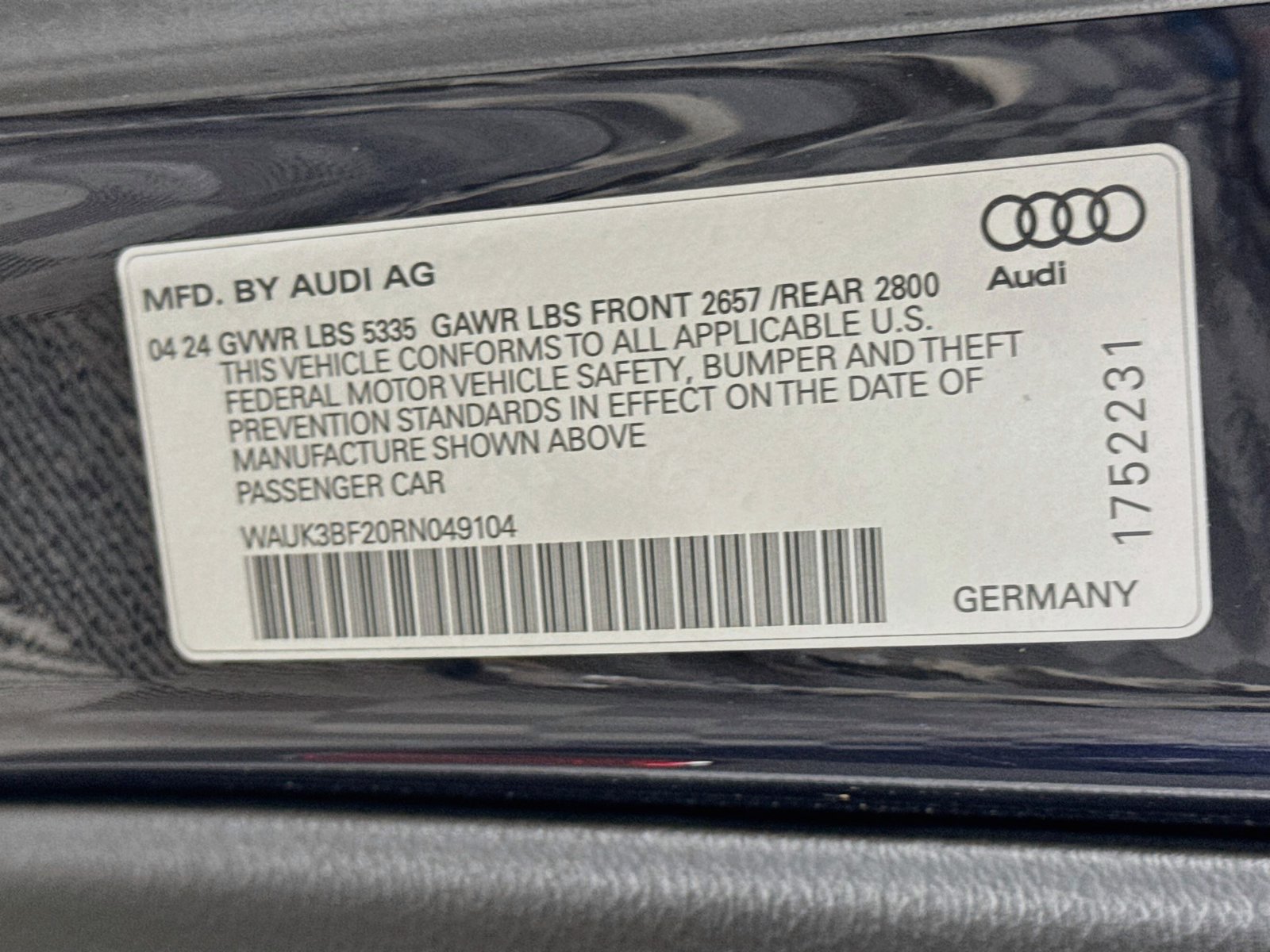 Used 2024 Audi A6 2.0T Premium w/ Summer of Audi Package AWD/4WD image 32