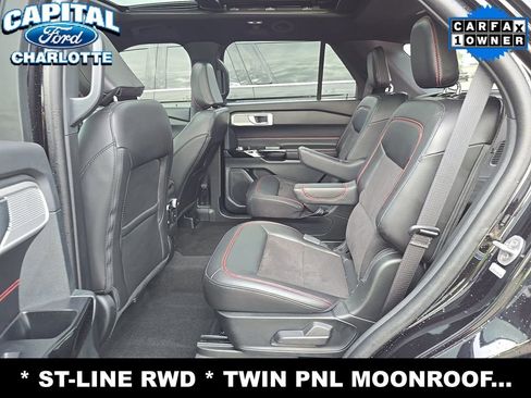 Used 2024 Ford Explorer ST-Line w/ Class IV Trailer Tow Package RWD image 13
