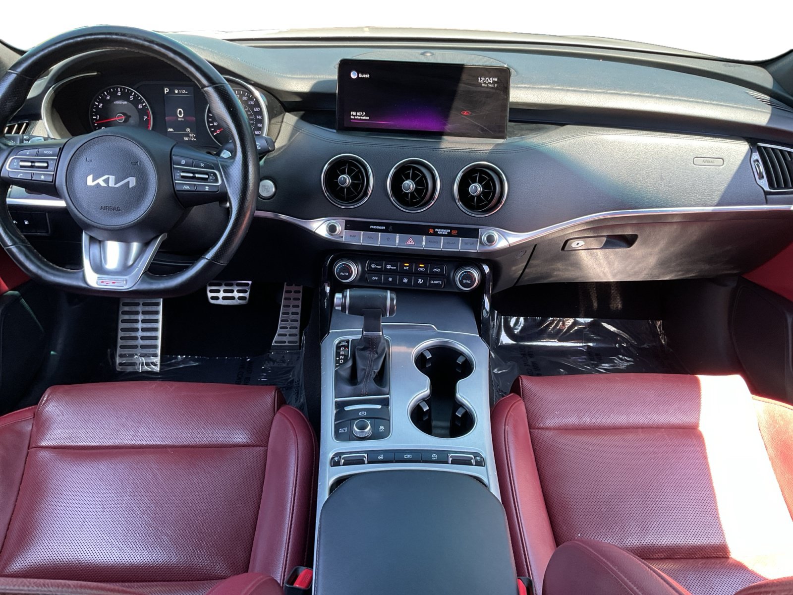 Used 2022 Kia Stinger GT1 w/ Red Interior Color Package AWD/4WD image 10