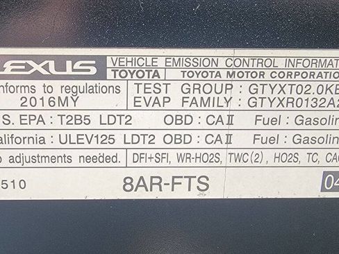 Used 2016 Lexus NX 200t FWD image 11