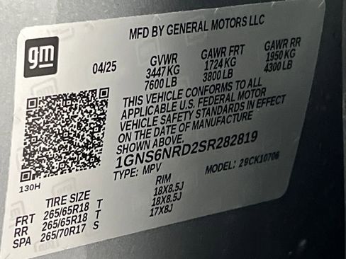 Used 2025 Chevrolet Tahoe LT image 75