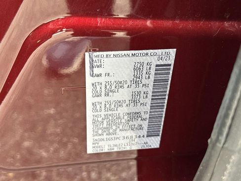 Used 2023 INFINITI QX60 Sensory w/ Cargo Package image 41