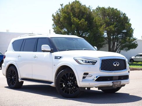 Used 2018 INFINITI QX80 4WD w/ Deluxe Technology Package image 1