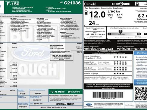 Used 2022 Ford F150 XLT w/ Equipment Group 302A High AWD/4WD image 9