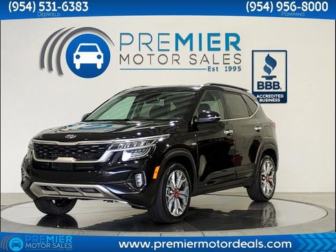 Used 2021 Kia Seltos SX AWD/4WD image 1
