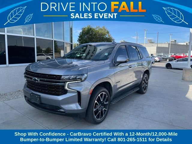 Certified 2021 Chevrolet Tahoe RST w/ Rear Media and Nav Package AWD/4WD image 1
