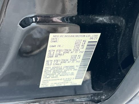 Certified 2023 Nissan Frontier S image 29