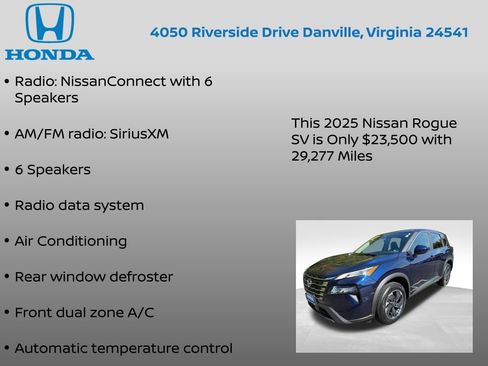 Used 2025 Nissan Rogue SV FWD image 7