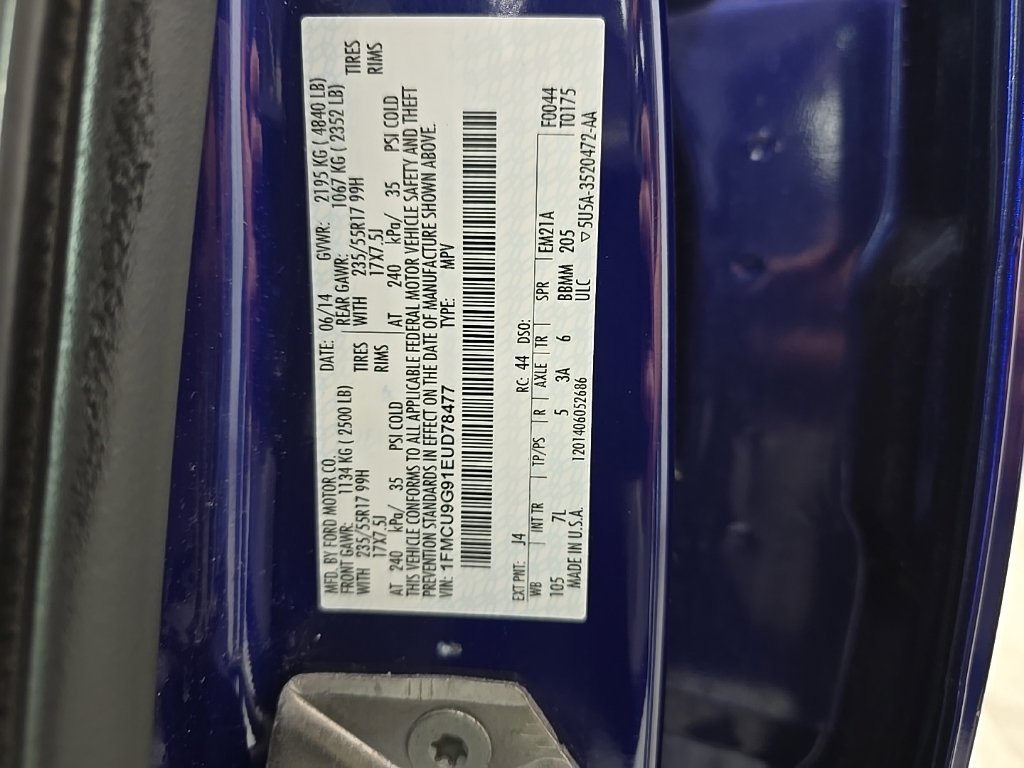 Used 2014 Ford Escape SE w/ Equipment Group 201A AWD/4WD image 16