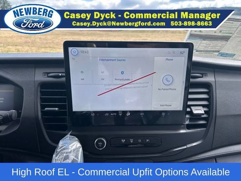 New 2026 Ford Transit 250 148 High Roof Extended w/ Load Area Protection Package RWD image 13