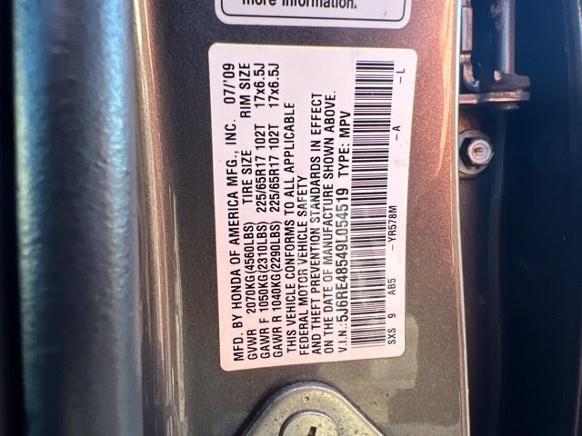 Used 2009 Honda CR-V EX image 10