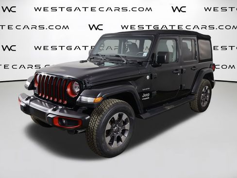 Used 2018 Jeep Wrangler Unlimited Sahara image 1