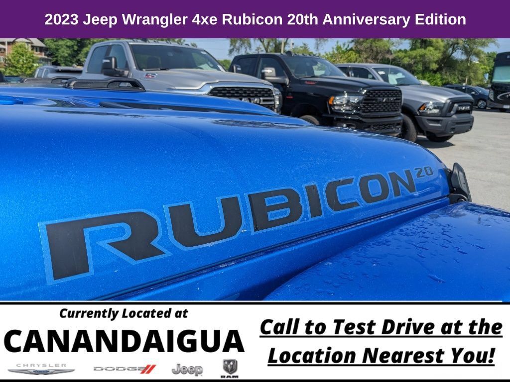 New 2023 Jeep Wrangler Unlimited Rubicon 4xe AWD/4WD image 37