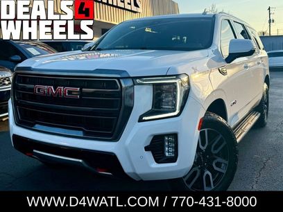 Used 2021 GMC Yukon XL AT4 w/ Rear Media and Nav Package
