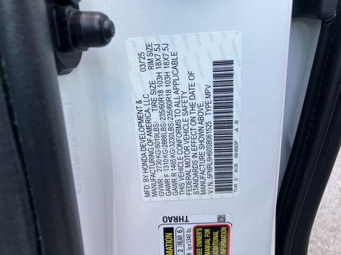 Certified 2025 Honda Odyssey EX-L image 39