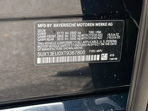 New 2026 BMW X5 sDrive40i w/ M Sport Package image 43