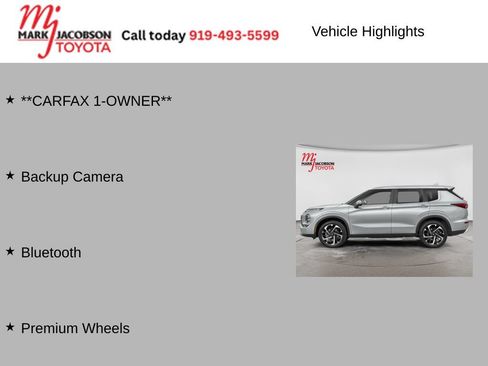 Used 2024 Mitsubishi Outlander SE FWD image 6