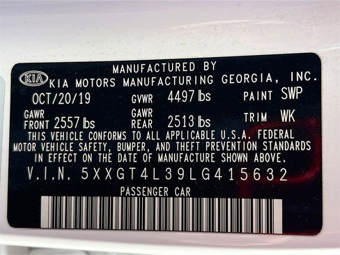 Used 2020 Kia Optima LX image 29