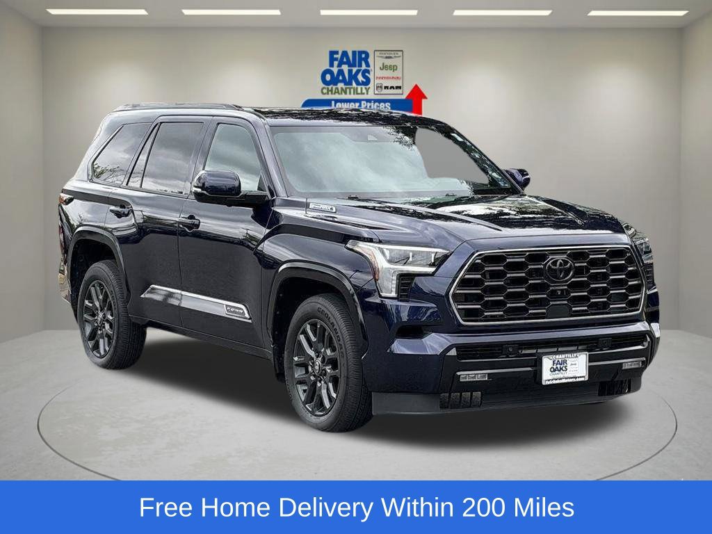 Used 2025 Toyota Sequoia Platinum AWD/4WD image 1