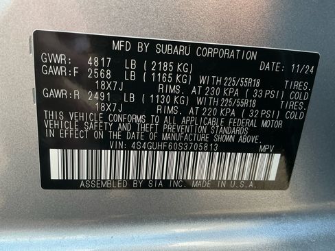 Certified 2025 Subaru Crosstrek 2.5i Sport w/ Popular Package #3A AWD/4WD image 16