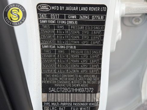Used 2017 Land Rover Discovery Sport HSE Luxury AWD/4WD image 34