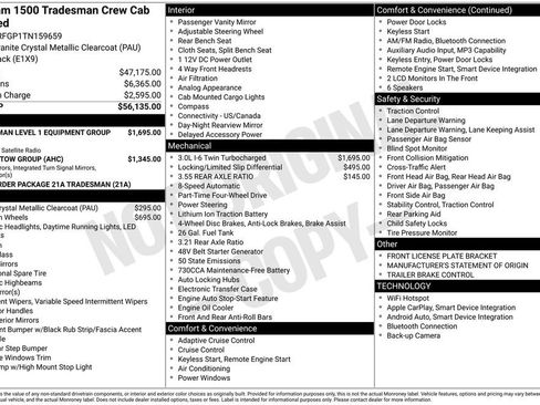 New 2026 RAM 1500 Tradesman image 1