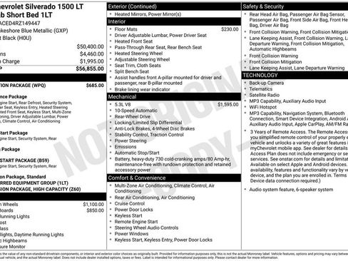 Used 2024 Chevrolet Silverado 1500 LT w/ Protection Package RWD image 9