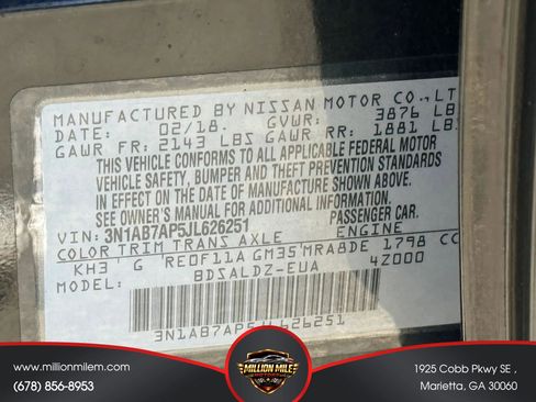 Used 2018 Nissan Sentra SV FWD image 30