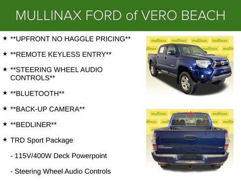 Used 2014 Toyota Tacoma 4x4 Double Cab image 5