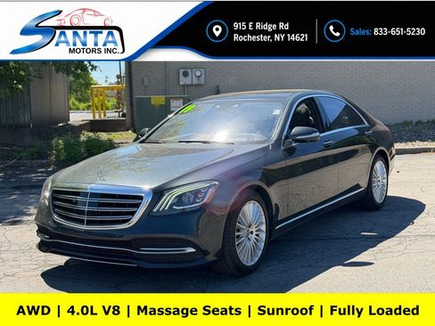 Used 2019 Mercedes-Benz S 560 4MATIC Sedan image 1