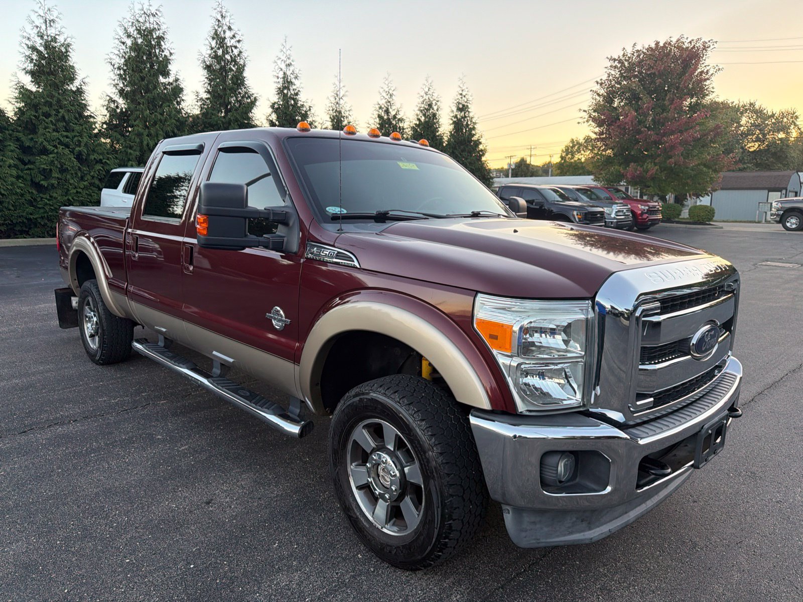 Used 2012 Ford F350 Lariat w/ Lariat Ultimate Pkg AWD/4WD image 7