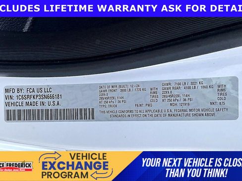 Used 2025 RAM 1500 Tungsten w/ Towing Technology Group AWD/4WD image 31