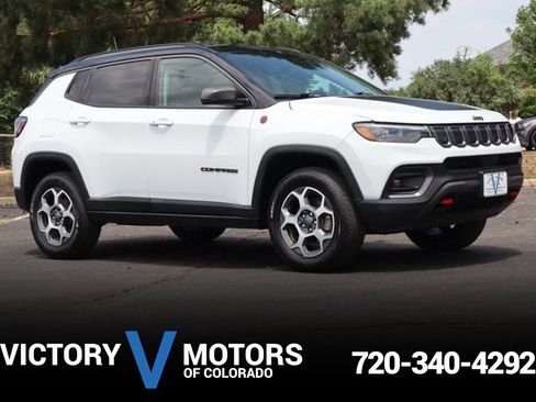 Used 2022 Jeep Compass Trailhawk w/ Trailhawk Elite Group AWD/4WD image 1