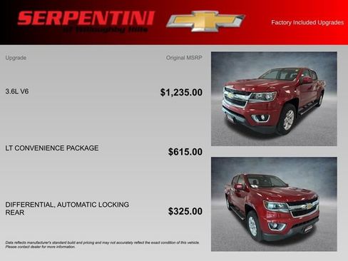 Used 2015 Chevrolet Colorado LT w/ LT Convenience Package RWD image 4