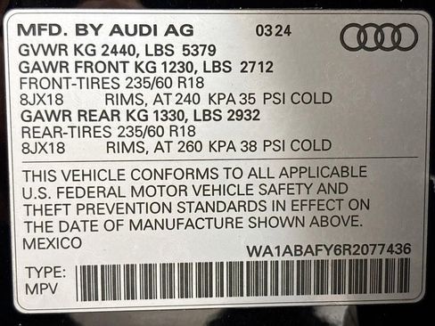 Used 2024 Audi Q5 2.0T Premium w/ Convenience Package AWD/4WD image 29