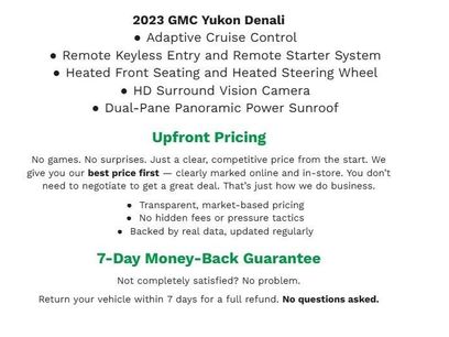 Used 2023 GMC Yukon Denali Ultimate
