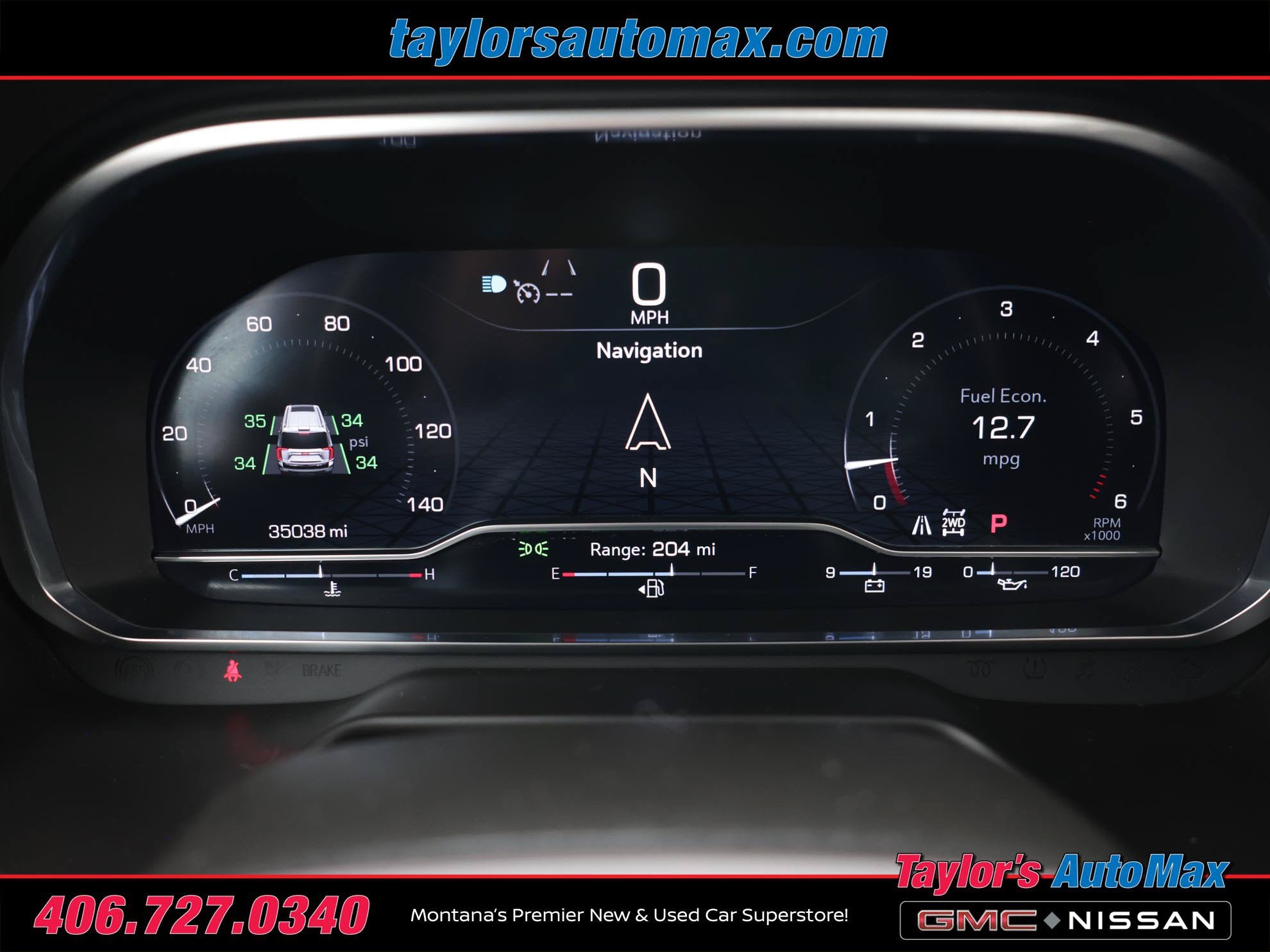 Used 2024 GMC Yukon AT4 w/ Technology Package AWD/4WD image 9