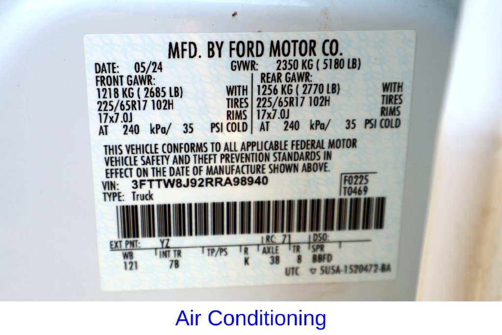 Used 2024 Ford Maverick XLT w/ Equipment Group 300A Standard AWD/4WD image 36