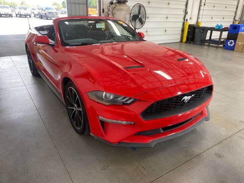 Certified 2020 Ford Mustang Convertible w/ Wheel & Stripe Package RWD image 1