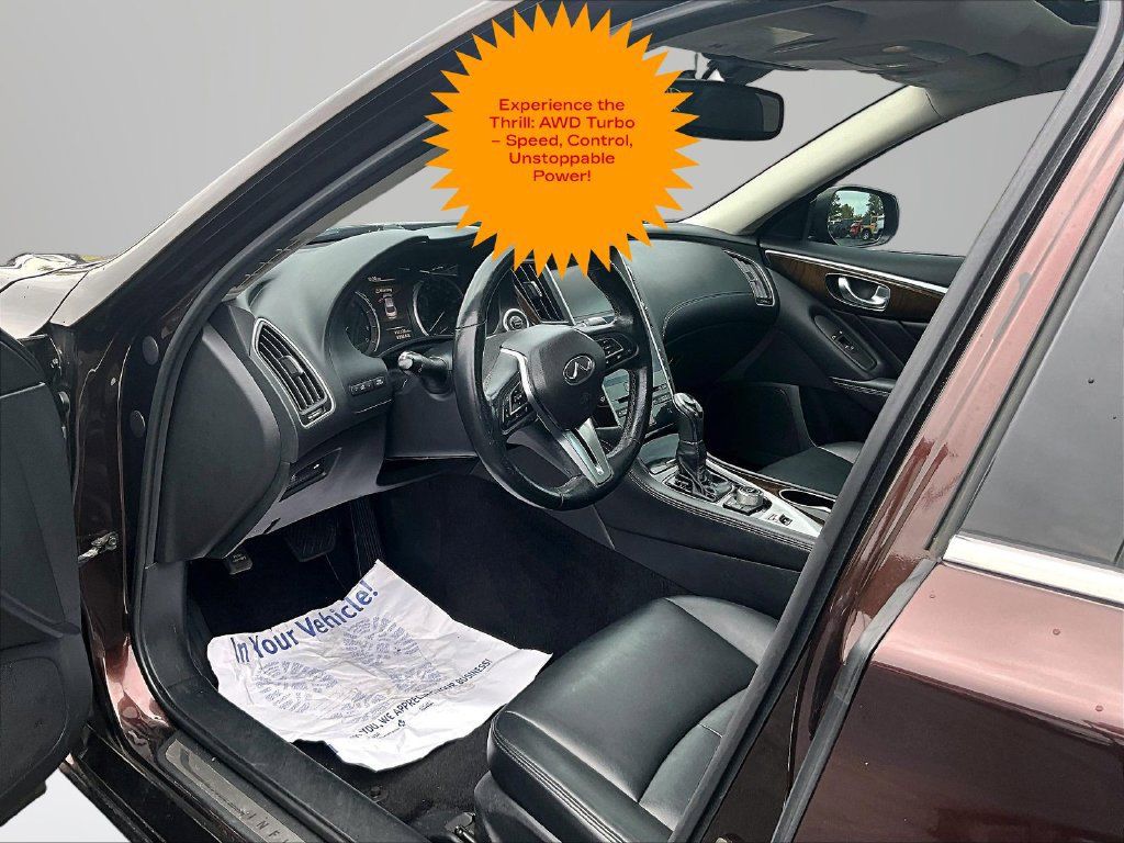 Used 2019 INFINITI Q50 Luxe w/ Essential Package (3.0T Luxe) AWD/4WD image 14