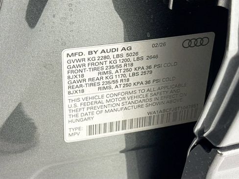 Used 2026 Audi Q3 quattro 2.0T AWD/4WD image 34