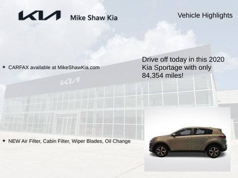 Used 2020 Kia Sportage LX w/ LX Popular Package FWD image 8
