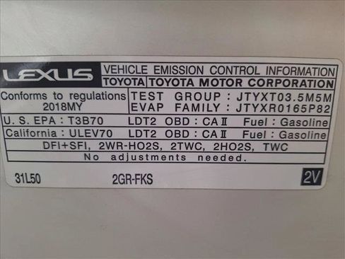 Used 2018 Lexus RX 350L FWD image 21