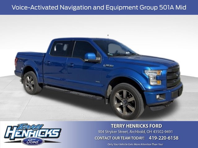 Used 2016 Ford F150 Lariat w/ Equipment Group 501A Mid AWD/4WD 360° Tour