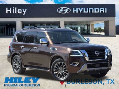 Used 2021 Nissan Armada Platinum w/ Captain's Chairs Package