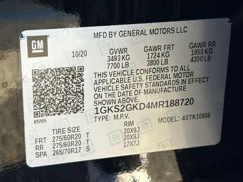 Used 2021 GMC Yukon XL SLT w/ SLT Luxury Plus Package AWD/4WD image 38