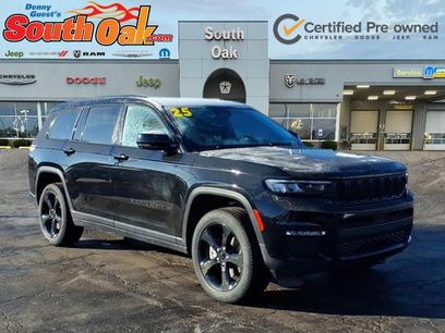 Certified 2025 Jeep Grand Cherokee L Limited w/ Black Appearance Package